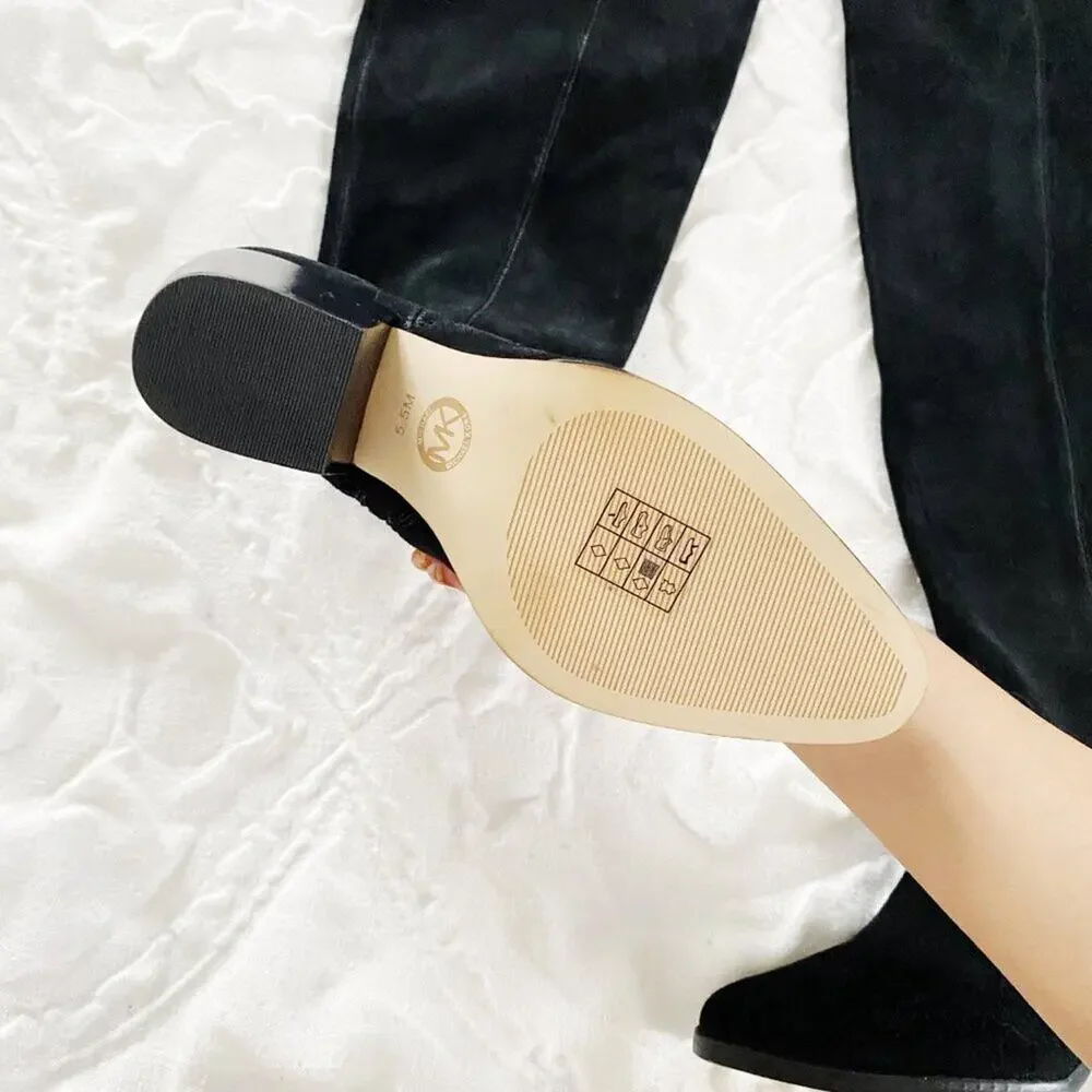 MIchael Kors Tall Suede Boots Size 5.5 New